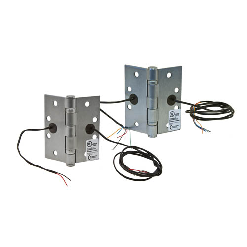 BB68 4.5x4.0 ETH2WH US3 2 WIRE ELECTRIC HINGE 18awg - Butt